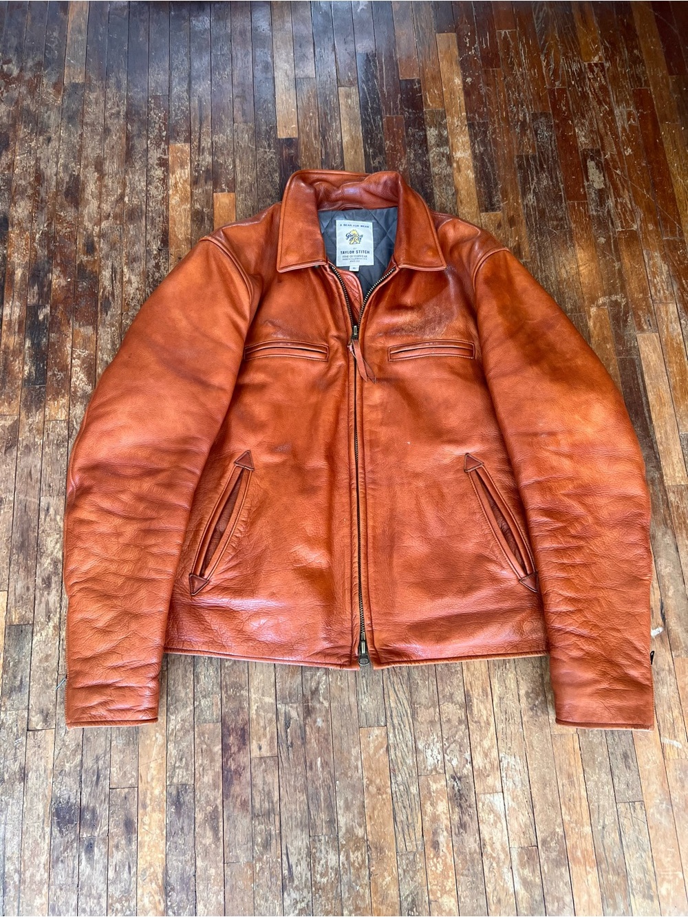 Taylor stitch leather jacket